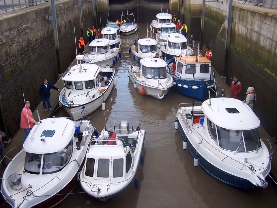 Portishead Marina Lock
